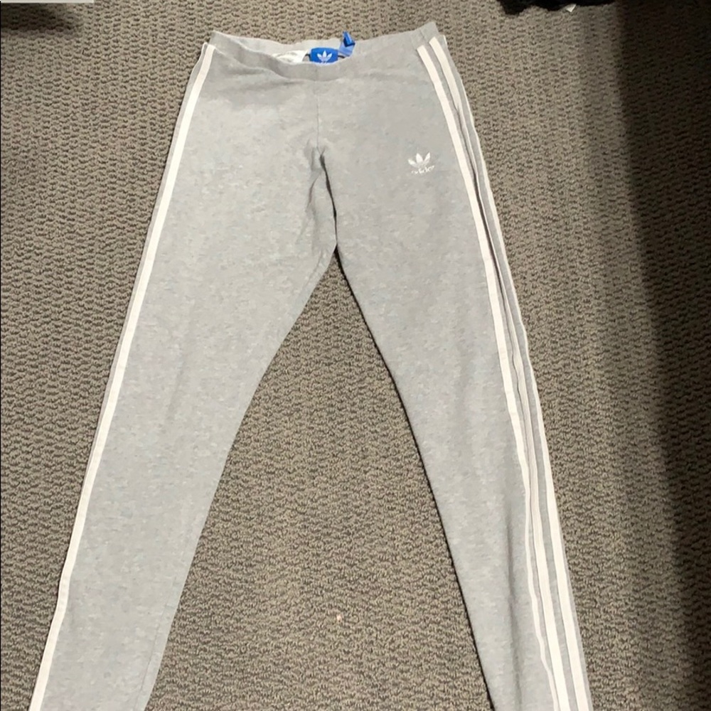 adidas grey leggings